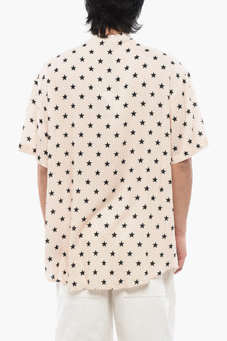 Mandarin Collar STAR Viscose Shirt