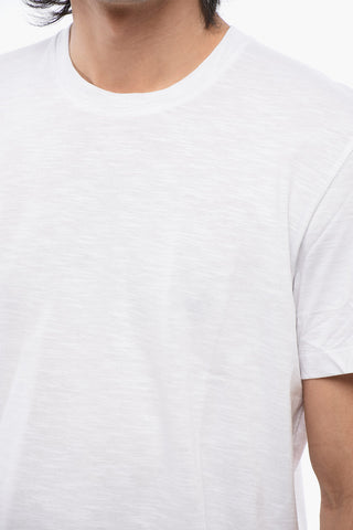 면 단색 티셔츠 YOKE BACK