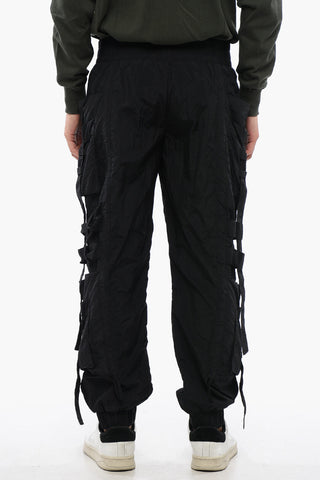Nylon Cargo Pants BANDED with Cuffs