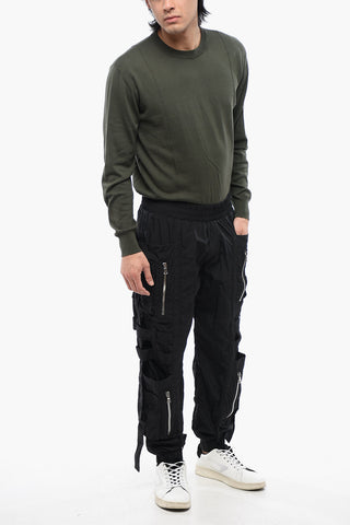 Nylon Cargo Pants BANDED with Cuffs