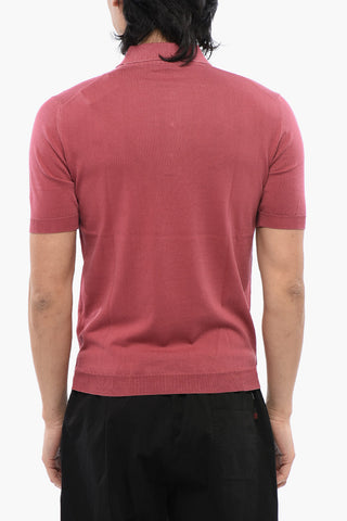 Short Sleeved Cotton Polo