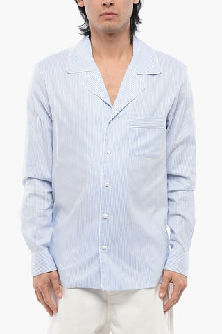 Awning Striped Cotton PAJAMA Shirt