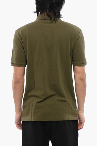 Piquet Cotton Embroidered Polo