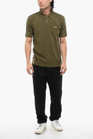 Piquet Cotton Embroidered Polo