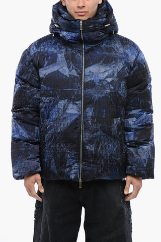 Puffer Jacket SIERRA LEONE with Monogram Pattern