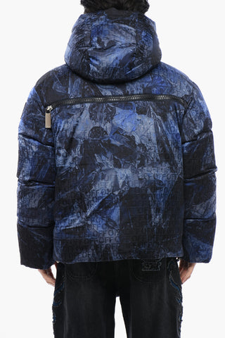 Puffer Jacket SIERRA LEONE with Monogram Pattern
