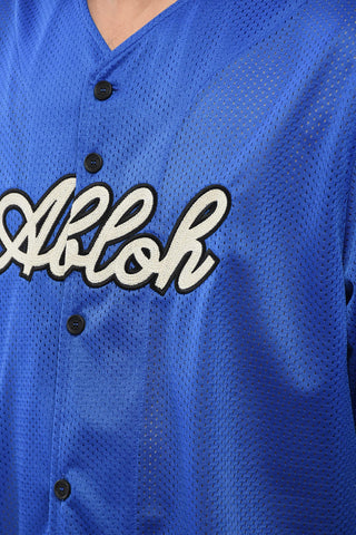 Camicia in Mesh BASEBALL con Ricamo Frontale