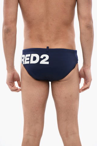 Swim Brief with Printed Logo