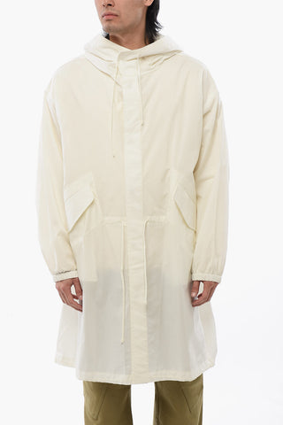 Cotton Trench with Printed Logo