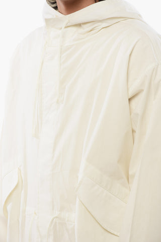 Cotton Trench with Printed Logo
