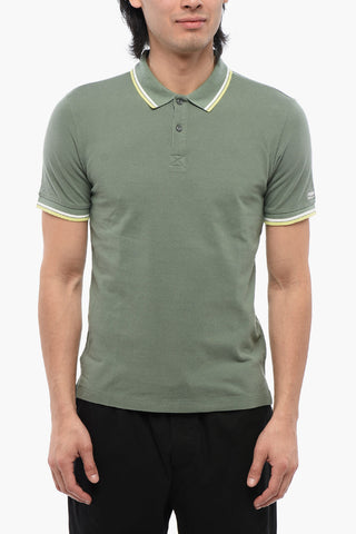 PENNY-RICH Embroidered Cotton Piqué Polo