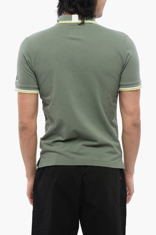 PENNY-RICH Embroidered Cotton Piqué Polo