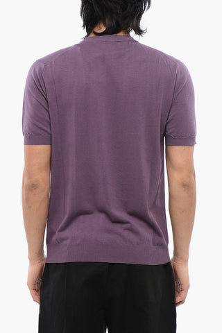 T-shirt In Maglia Di Cotone