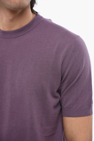 T-shirt In Maglia Di Cotone