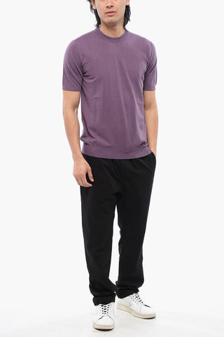 T-shirt In Maglia Di Cotone