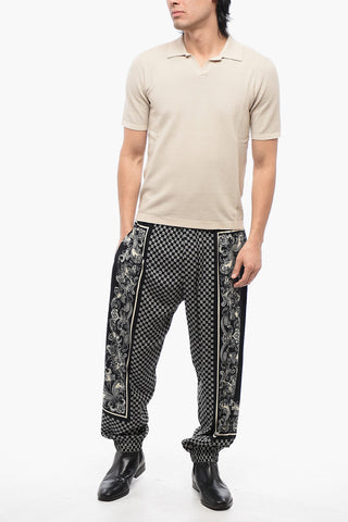 Knitted Short Sleeved Polo