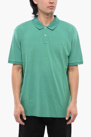 Ton-sur-ton Embroidered Mackinack Polo