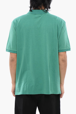 Ton-sur-ton Embroidered Mackinack Polo