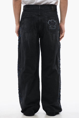 High Waisted NATURELOVER Super Baggy Fit Jeans