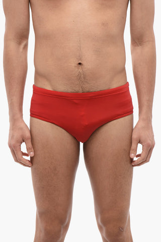 Costume da bagno Slip con Logo Stampato