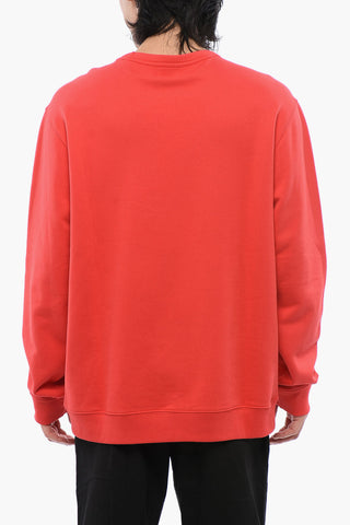 Felpa Girocollo LUXURY In Cotone Garzato