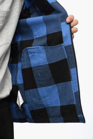 Overshirt BUFFALO A Quadri Con Chiusura Zip