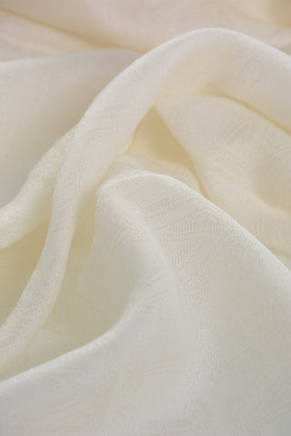 Wool and Cotton GEODE Scarf With All-Over MM Monogram