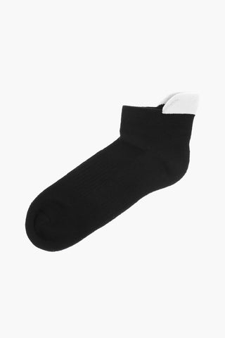 EA7 EMPORIO Solid Color Socks with Contrasting Details