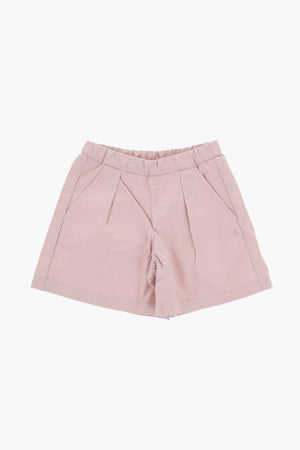 허리 밴드가 있는 원 플리츠 쇼츠 COURTNEY