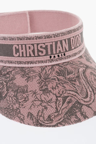 Cotton Visor with Embroidery
