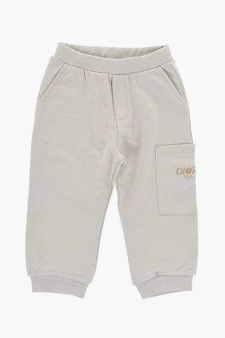 Brushed Cotton Cargo Joggers
