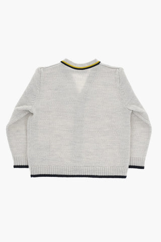 V-Neck Merino Wool TEOTIM Cardigan