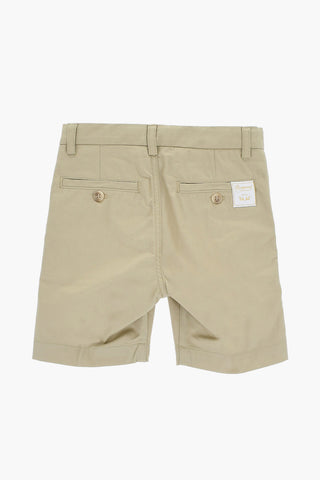 Cotton Twill CALVIN Shorts with Belt Loops