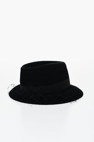 Fedora in Feltro di Coniglio con Retina