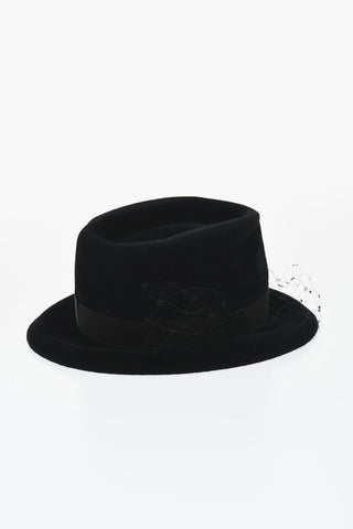 Fedora in Feltro di Coniglio con Retina