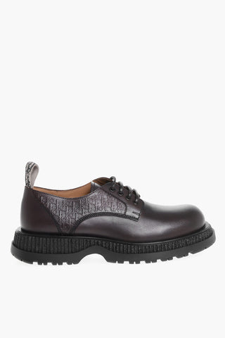 Scarpe Derby BUFFALO in Pelle Goffrata Monogram