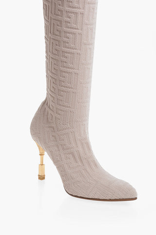 Stivali Over-the-knee con Motivo Monogram