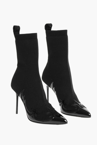 Sock Boots with Decorative Detail
