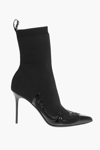 Sock Boots with Decorative Detail