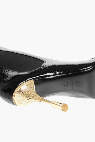 Craquelé Leather MONETA Ankle Boots