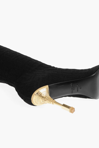 Stivali Over-the-knee con Motivo Monogram