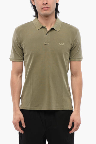 Ton-sur-ton Embroidered Mackinack Polo