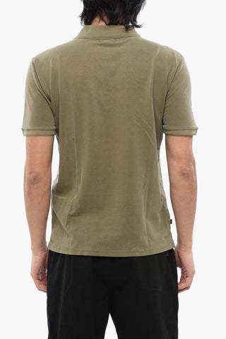 Ton-sur-ton Embroidered Mackinack Polo