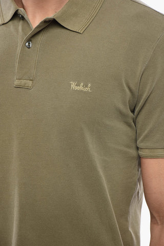 Ton-sur-ton Embroidered Mackinack Polo