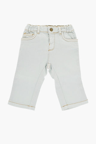 Stretch Denim COOKIE Jeans with Visible Stitching