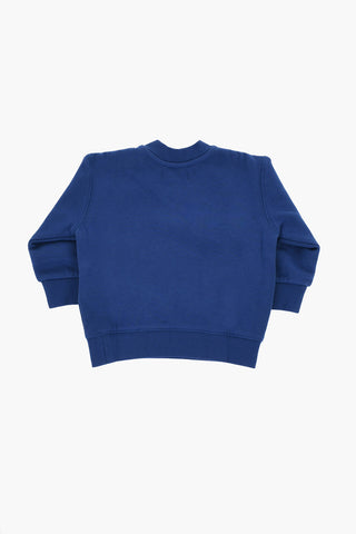 POLO BEAR Fleeced Cotton Crew-neck Sweatshirt