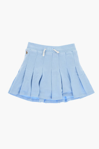 Pleated A-Line Skirt