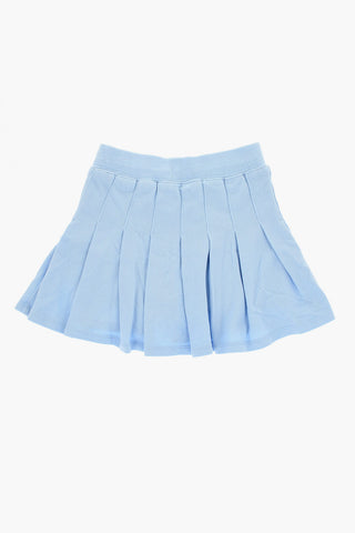Pleated A-Line Skirt