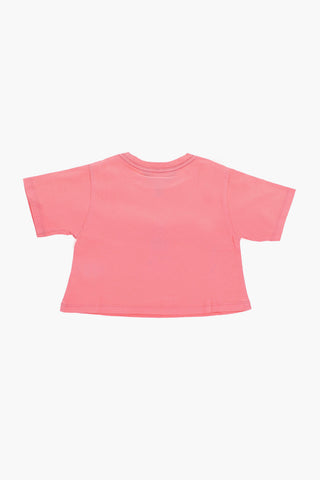 Crew-neck T-Shirt with Frontal Logo