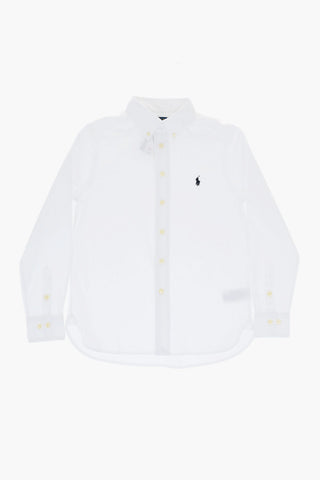Slim Fit Button Down Poplin Cotton Shirt